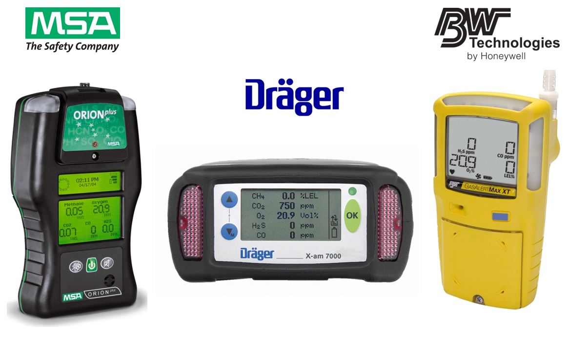 bw portable gas detector-msa portable gas- drager portable