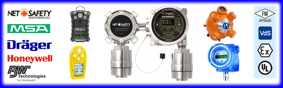 -gas detector sensor-Gas detection - سنسور گاز- گاز سنچ ثابت- گاز سنج پرتابل- net-safety- drager- msa- bw-honeywell